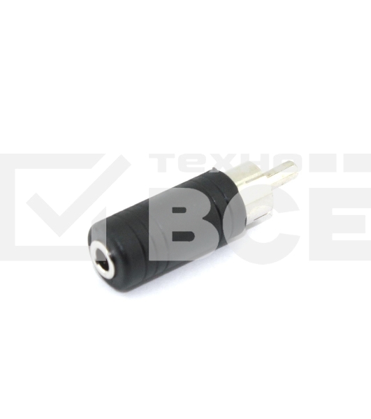 Переходник с RCA (тюльпан) 1 канал на miniJack