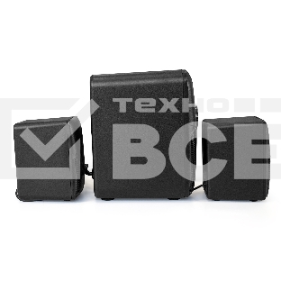 Акустическая система 2.1 ExeGate Accord 320 (питание USB, 5Вт+2х3Вт, 150-20000Гц, цвет черный, RGB подсветка, Color Box)
