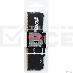 Оперативная память Kingston Fury Beast, DDR5, 32GB (1x32GB), 6000MHz, CL30, с радиатором, RGB, черный, фото6