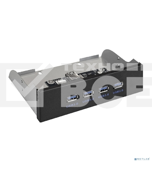 Планка USB на переднюю панель ExeGate EX289290RUS U5H-625, 5,25