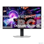 Монитор 27' Samsung Odyssey OLED G8 S27FG812SIXCI OLED 3840x2160, 240 Гц, 0.03 мс, 16:9, 250 кд/м², 2xHDMI 2.1, DP 1.4, USB Hub (2x USB 3.0), FreeSync, G-Sync, HDR10+, черный/серебристый, фото17