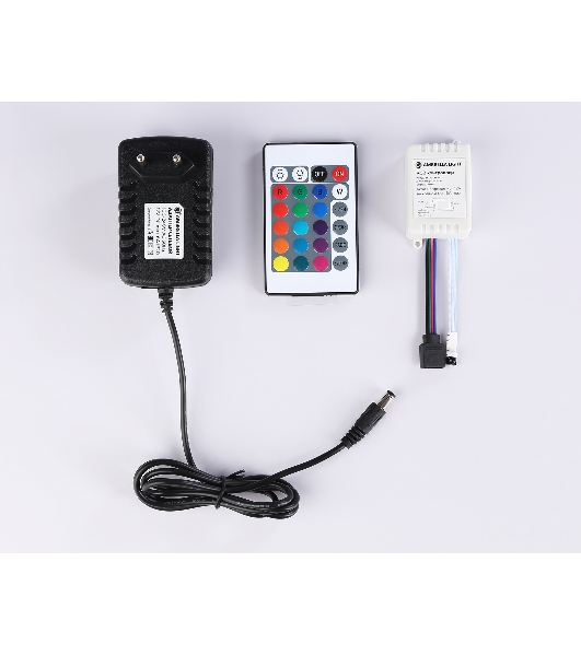Комплект светодиодной ленты GS2401 5050 30Led/ 7.2W m/ 12V IP20 RGB/ 5000*10*1.87mm (4 конт.)
