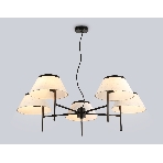 Люстра Ambrella light LH72453/5 BK/WH черный/белый Е14/5 max 40W D1000*290-1080, фото8