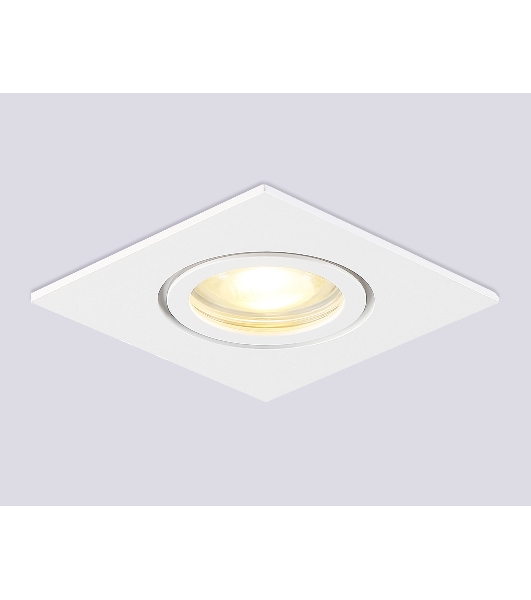 Светильник Ambrella light TN1160 WH белый IP44 GU5.3 85*85*28