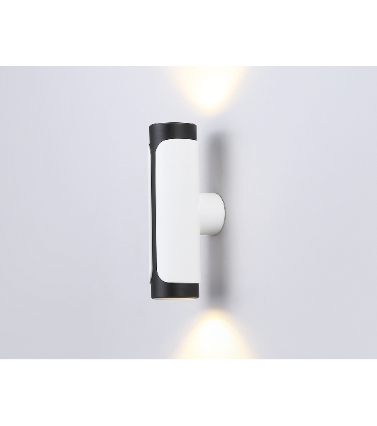 Светильник Ambrella light TN51614/2 WH/BK белый/черный GU10/2 D58*195*82