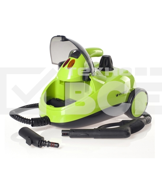 Пароочиститель напольный Kitfort КТ-908, зеленый