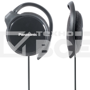 Наушники накладные Panasonic RP-HS46E-K 1.1м черный проводные (крепление за ухом)