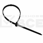 Хомут-стяжка кабельная нейлоновая Rexant 600 x7.6 мм, черная, упаковка 100 шт., фото2