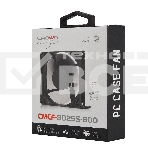 Вентилятор для корпуса Crown CMCF-8025S-800 черный, 80 мм, 2200 об/мин, 23 дБ, 3 pin, фото11