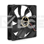 Вентилятор для корпуса ExeGate E12025S4P-PWM черный, 120 мм, 1500 об/мин, 25 дБ, 4 pin, фото 1