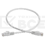 Шнур коммутационный Cat.5e UTP 2м серый GENERICA, фото 1