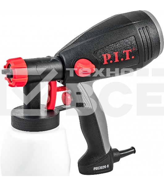 P.I.T Краскораспылитель PSG3020-C МАСТЕР (550Вт,700мл/мин,сопло 2,5 мм,бачок 800 мл,SDS разъем) PSG3020-C