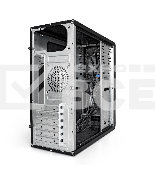 Компьютерный корпус Miditower ExeGate EX283215RUS CP-603UB Black, ATX, <CP350W, 80mm>, 2*USB+2*USB3.0, Audio, замок блокировки кнопки питания
