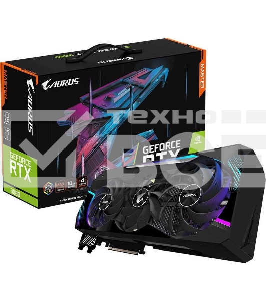 Видеокарта Gigabyte GV-N3080AORUS M-10GD 3.0 LHR