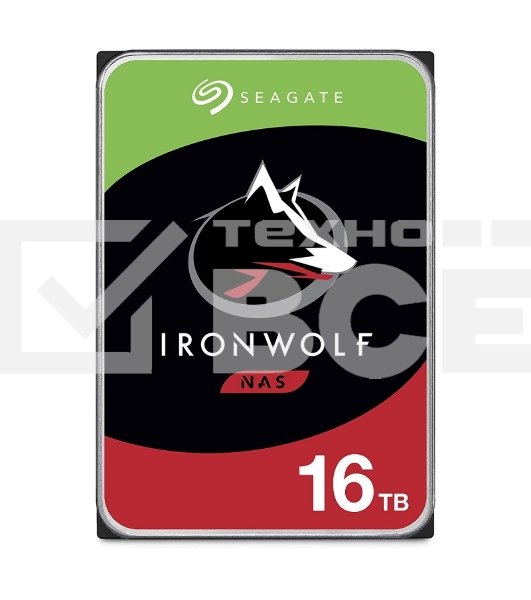 Жесткий диск HDD 16Tb Seagate IronWolf ST16000VN001 3.5