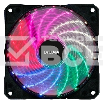 Вентилятор для корпуса Digma DFAN-FRGB2 черный, 120 мм, 1200 об/мин, 23 дБ, 4 pin, фото6