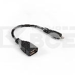 Кабель OTG USB 2.0 ExeGate EX-OTG-USB2-AFmicroBM5P-0.15 (AF/microBm 5P, 0,15м), фото2