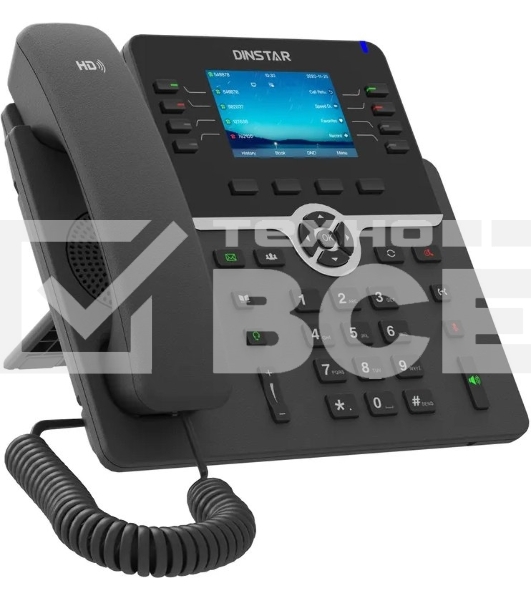Телефон IP Dinstar C64GP черный