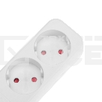 Удлинитель Rexant STANDARD 3 гнезда, 1,5м, 2х1,0мм², б/з, белый, фото5