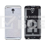Задняя крышка для Meizu M6 серебристая, фото2
