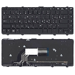 Клавиатура для HP ProBook 430 G2 черная с рамкой с подсветкой, фото 1