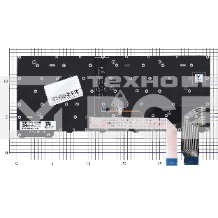 Клавиатура для ноутбука Lenovo ThinkPad X13 Gen 2 черная