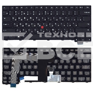 Клавиатура для ноутбука Lenovo Thinkpad T460S T470S черная без подсветки