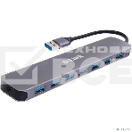 Концентратор с 7 портами USB 3.0 D-Link DUB-1370/B2A (1 порт с поддержкой режима быстрой зарядки), фото2