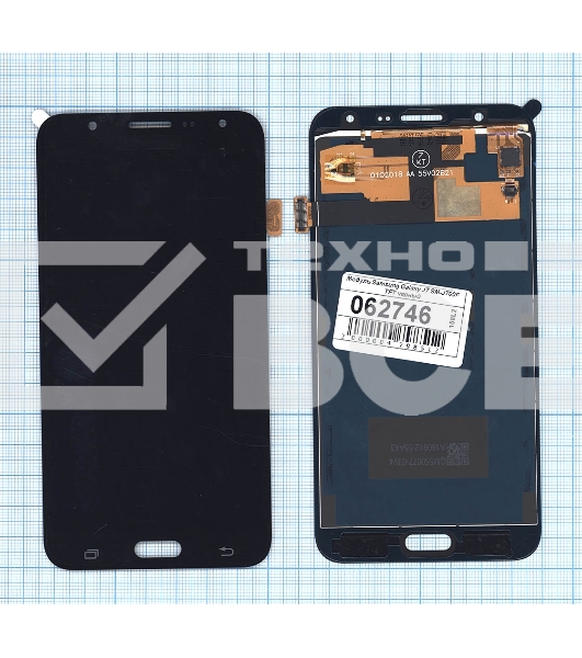 Дисплей для Samsung Galaxy J7 SM-J700H (TFT) черный