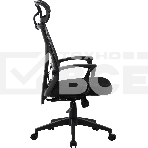 Кресло компьютерное Cactus CS-MC414-BK черный, сетка/ткань, фото5
