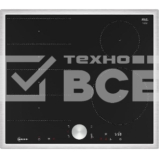 Индукционная варочная поверхность Neff T66STE4L0 черный/нержавеющая сталь
