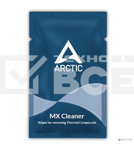 Салфетки Arctic Cooling ARCTIC MX Cleaner wipes (Box of 40 bags) для снятия термопасты (ACTCP00033A)