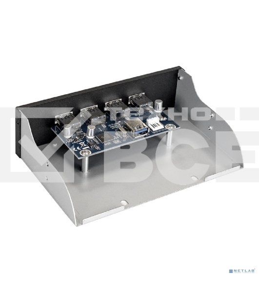 Планка USB на переднюю панель ExeGate EX289290RUS U5H-625, 5,25