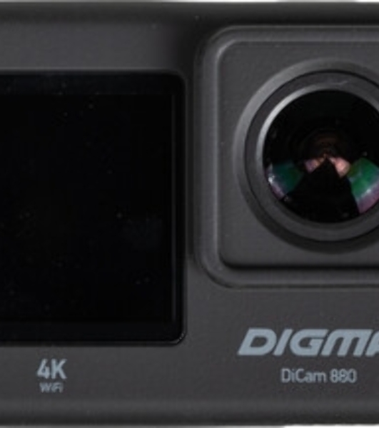 Экшн-камера Digma DiCam 980 1xCMOS 12Mpix черный