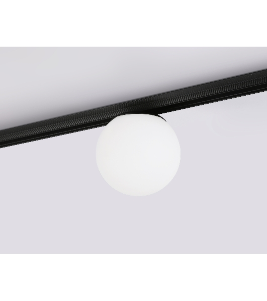 Светильник трековый светодиодный GL3921 BK/FR черный/белый матовый LED 6W 4200К 48V 360° D123*H163