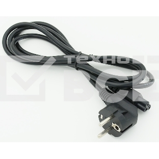 Кабель питания 3-pin/евровилка 1.8м (469)