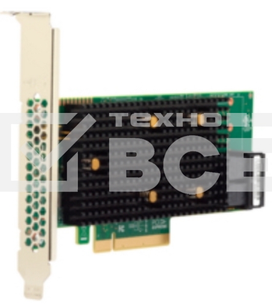 Контроллер MegaRAID 9440-8i SGL (05-50008-02), PCIe 3.1 x8 LP, SAS/SATA/NVMe, RAID 0,1,5,6,10,50,60, 8port(2 * int SFF8643), 3408 IOC