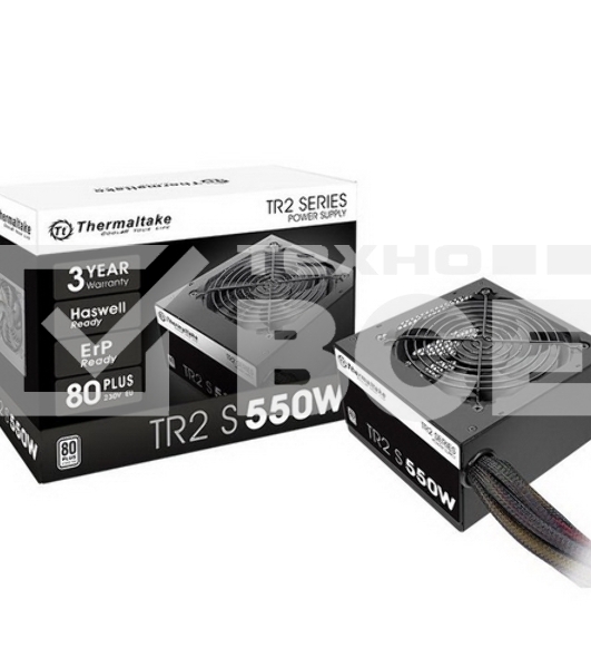 Блок питания Thermaltake TR2 S (PS-TRS-0550NPCWEU-2), 550Вт, 80 PLUS, 120мм, черный