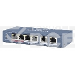 Коммутатор Hikvision DS-3E0106HP-E, фото 1