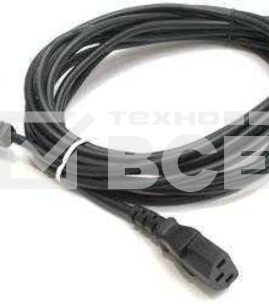 Кабель питания Cord Power Gembird/Cablexpert PC-186 / 1.8м, Schuko- C13, 6А, черный, с зазем.