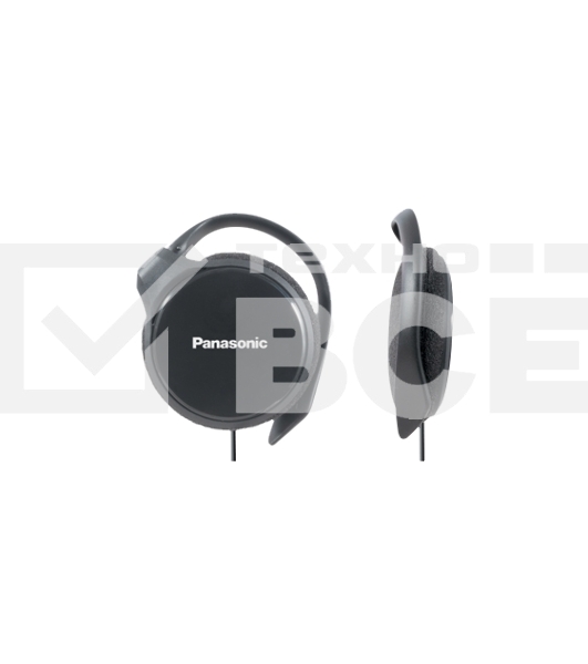 Наушники накладные Panasonic RP-HS46E-K 1.1м черный проводные (крепление за ухом)