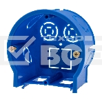 Коробка установочная сборная (оконечная), 68х45 мм Rexant, фото 1