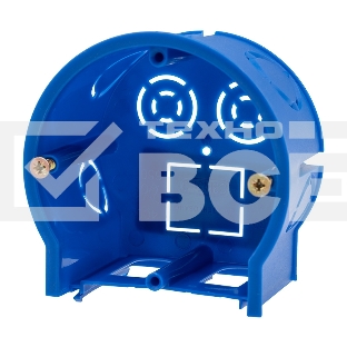 Коробка установочная сборная (оконечная), 68х45 мм Rexant