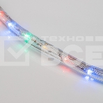 Дюралайт LED, свечение с динамикой (3W) - мульти (RYGB), 36 LED/м, бухта 100м, фото4