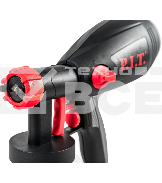 P.I.T Краскораспылитель PSG3020-C МАСТЕР (550Вт,700мл/мин,сопло 2,5 мм,бачок 800 мл,SDS разъем) PSG3020-C