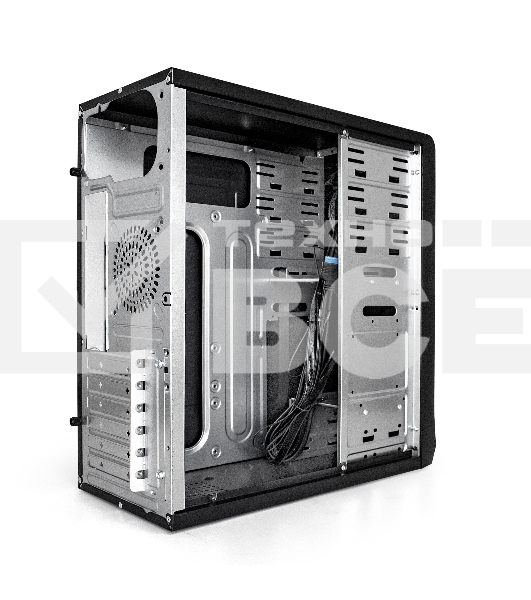 Компьютерный корпус Miditower ExeGate EX283215RUS CP-603UB Black, ATX, <CP350W, 80mm>, 2*USB+2*USB3.0, Audio, замок блокировки кнопки питания