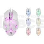 Мышь проводная Defender Host MB-982 белый, 1000 dpi, USB, кнопки - 3, фото2