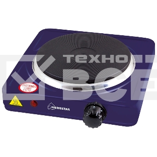 Электрическая плитка Homestar HS-1102, 1 конф. сапфир, блин 1000 Вт