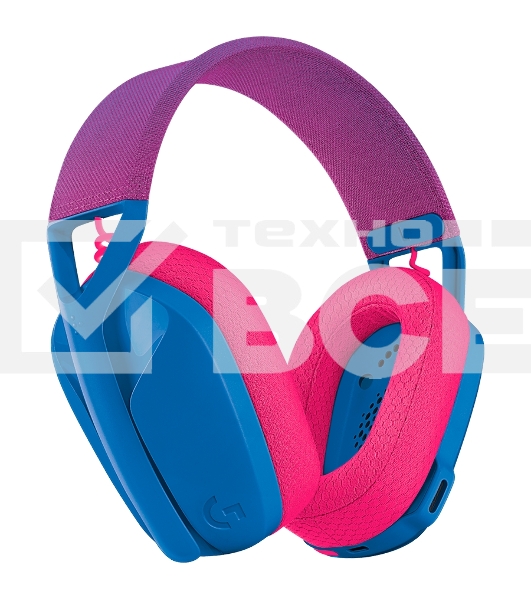Гарнитура Logitech Headset G435 LIGHTSPEED Wireless Gaming BLUE - Retail