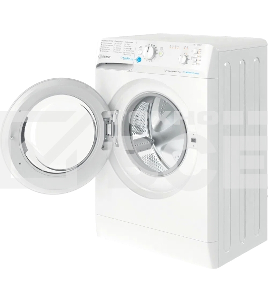 Стиральная машина Indesit BWSB 61051 WWV белый, загрузка фронтальная 6 кг, 1000 об/мин., класс: А